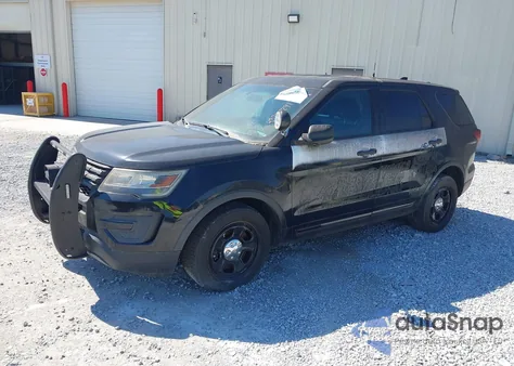 2016 Ford Police Interceptor from USA, damaged, VIN 1FM5K8AR9GGD04985